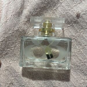 Chanel Perfume Bottle with Gold Accents